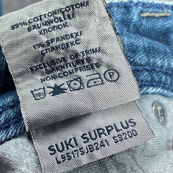 Silver Jeans 26 X 32 Suki Surplus Boot Dark Wash‎ Stretch Denim Bootcut Jeans - Picture 5 of 5